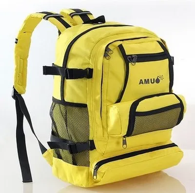 Аму мотоциклетная велосипедная сумка для багажа, спортивный рюкзак локомотив, Спортивная посылка, снаряжение для рыцаря, спортивная сумка на плечо для путешествий - Название цвета: yellow