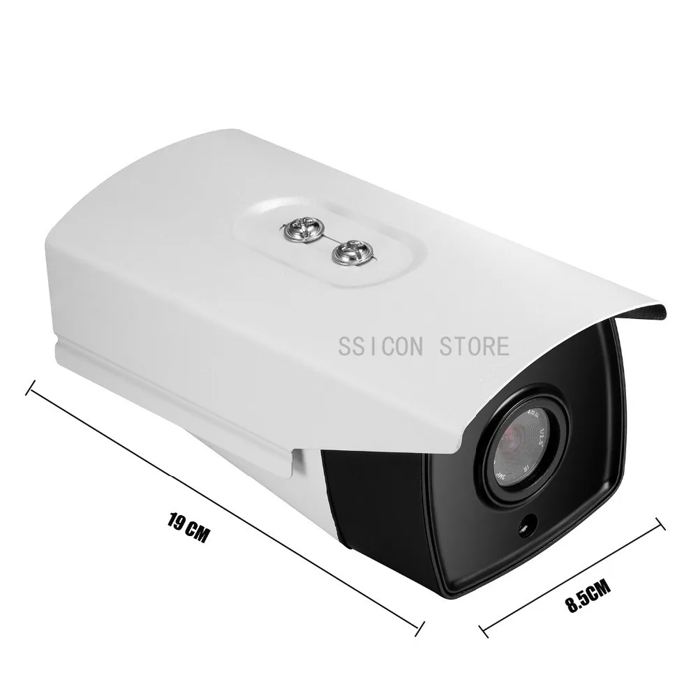 SSICON 1080P 4 мм объектив IMX307 CMOS датчик низкой освещенности 0.000l Lux полноцветная ip-камера дневного и ночного видения Starlight для улицы