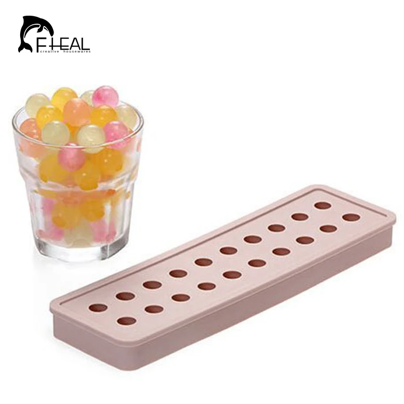 

FHEAL Silicon Bar Drink Whiskey Sphere Small Round Ball Ice Brick Cube Maker Tray Mold Mould DIY Kitchen Tool Ice Cream Tools