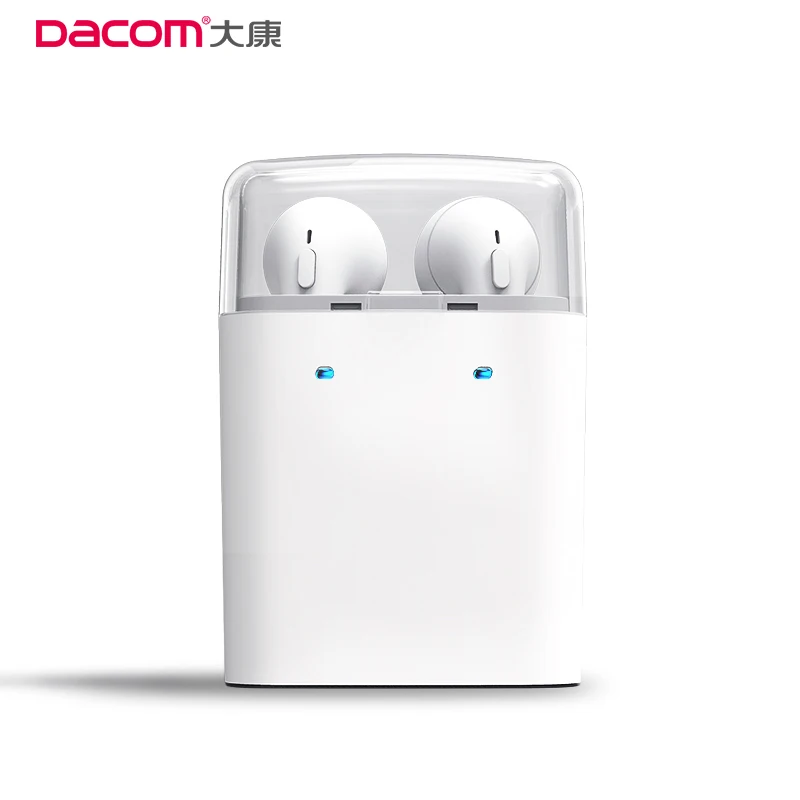 Оригинальные наушники Dacom 7 s, настоящая Беспроводная гарнитура Bluetooth 4,1, стерео наушники TWS для iPhone 7, наушники для близнецов, наушники для смартфонов
