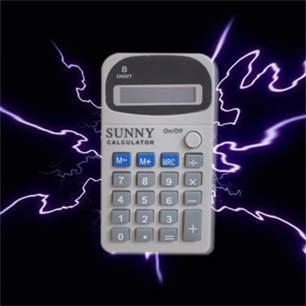 

Electric Shock Toys Magic Trick Shocking Game Prank Calculator machine Realistic Office Gag