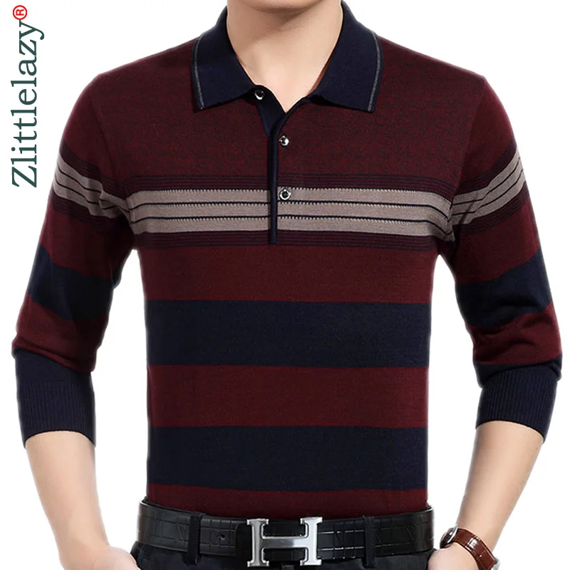 2019 brand new casual social striped pullover men sweater