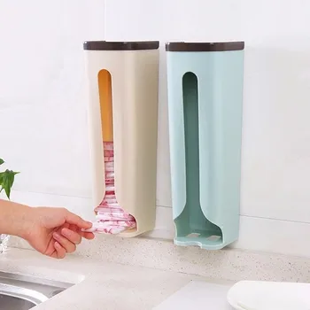 

1Pcs Eco-Friendly Storage Box Case Container Holder Garbage Bag Dispenser Recycle Bag Storage Box Plastic Kitchen Bins