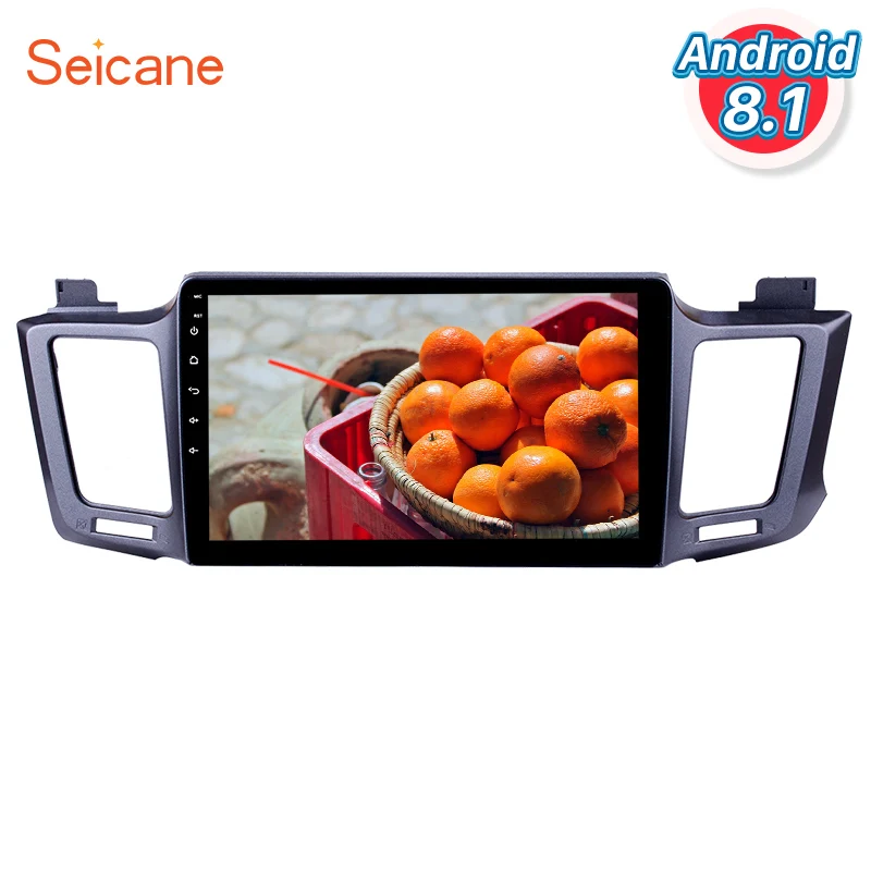

Seicane Android 8.1 for 2013-2016 Toyota RAV4 10.1 inch GPS Sat Nav In Car with Touch Screen 3G WiFi AM FM Radio Bluetooth SWC
