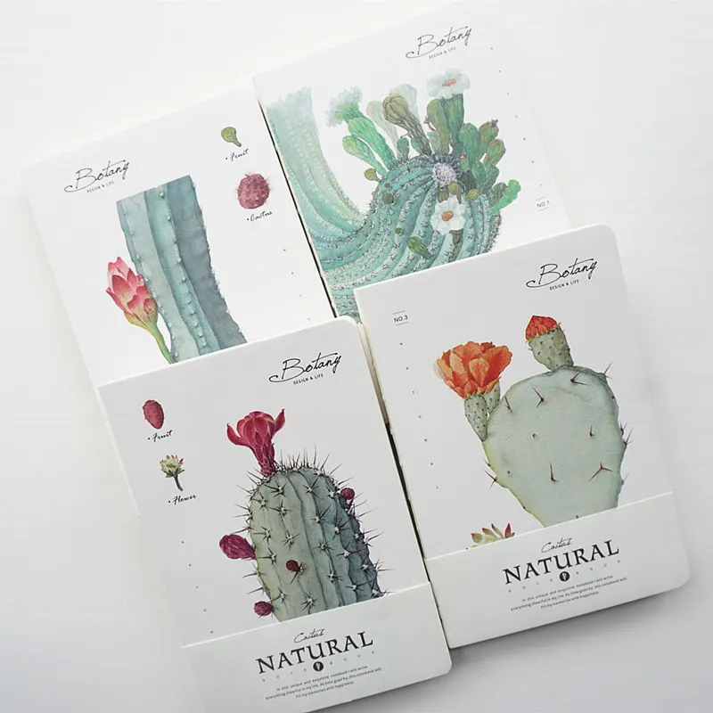 

The Cactus" Big Journal Beautiful Notebook Diary Study Notepad Planner Stationery Gift