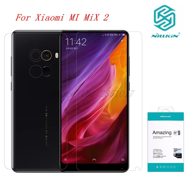Nillkin Xiaomi Mi MiX 2 Tempered Glass Xiaomi Mi MiX 2 Glass Amazing H+Pro 9H 2.5D Screen Protector For Xiaomi Mi MiX 2 a-mobile-mi : image Nillkin Xiaomi Mi MiX 2 Tempered Glass Xiaomi Mi MiX 2 Glass Amazing H+Pro 9H 2.5D Screen Protector For Xiaomi Mi MiX 2 a-mobile-mi