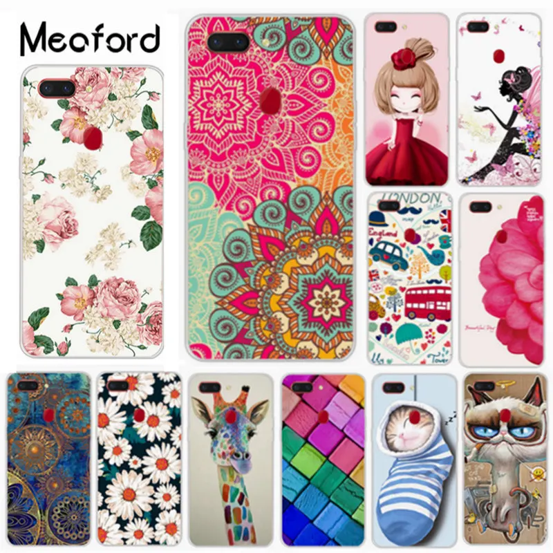 Untuk OPPO R15 Kasus Ponsel Silikon Lembut TPU Cover UNTUK OPPO R15 Celular Kasus Lucu untuk OPPO R15 Handphone case Kartun Ky103