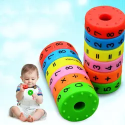 Обучающие игрушки Магнитные математические цифры цилиндрическая обучающая игрушка математическая игрушка
