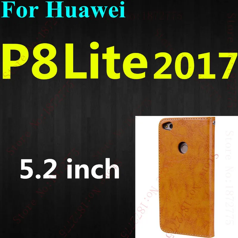 Флип Чехол Для huawei P20 P10 P8 P9 Lite Mini P Smart на Honor 7C 7A Pro 6A 5A 6X 7X Y5 Y7 Y6 Prime Коврики 10 8 9 20 Lite - Цвет: P8 Lite 2017