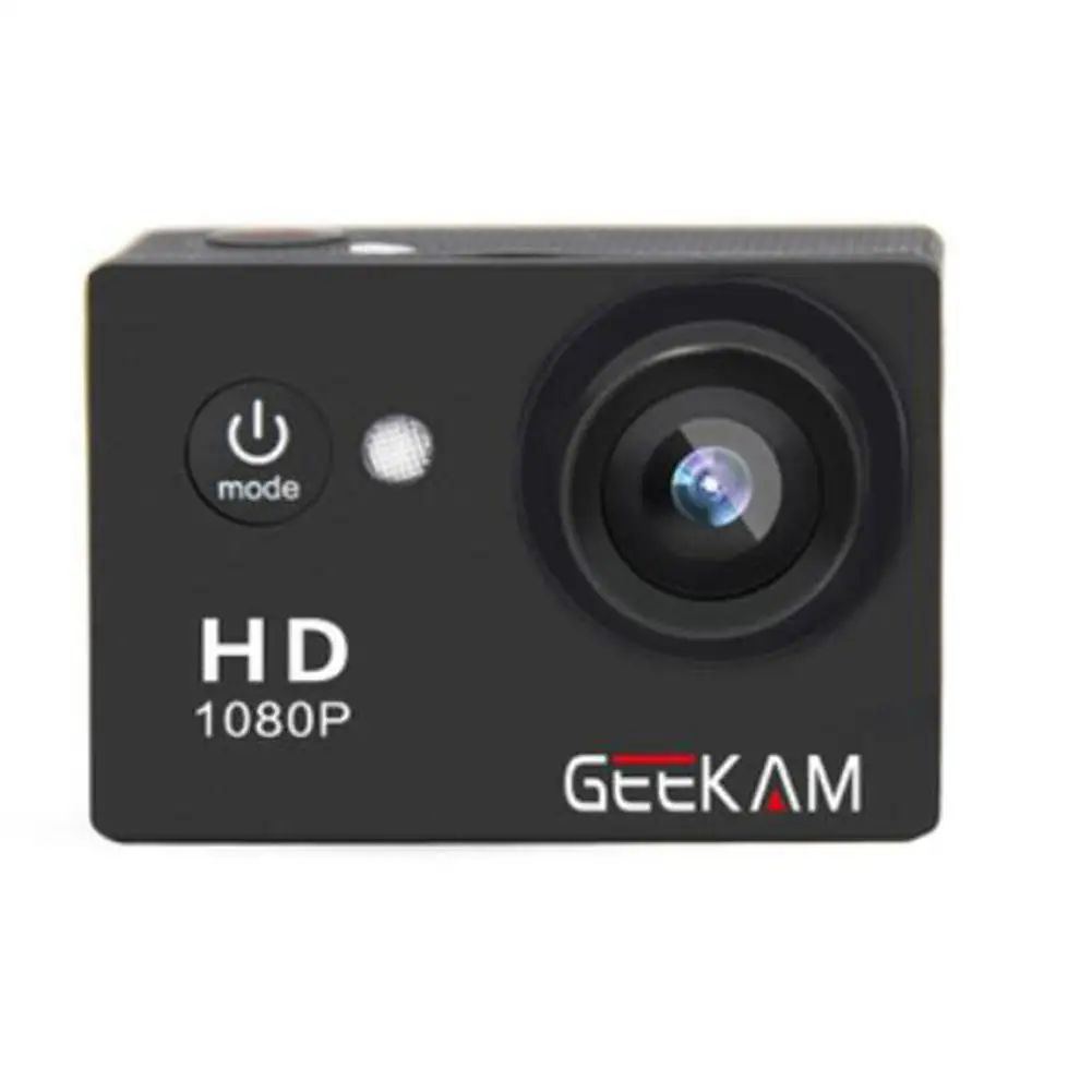 Экшн камера GEEKAM A9 1080P 140D Full HD 2 0 дюймов водонепроницаемая мини Otdoor Спортивная DVR