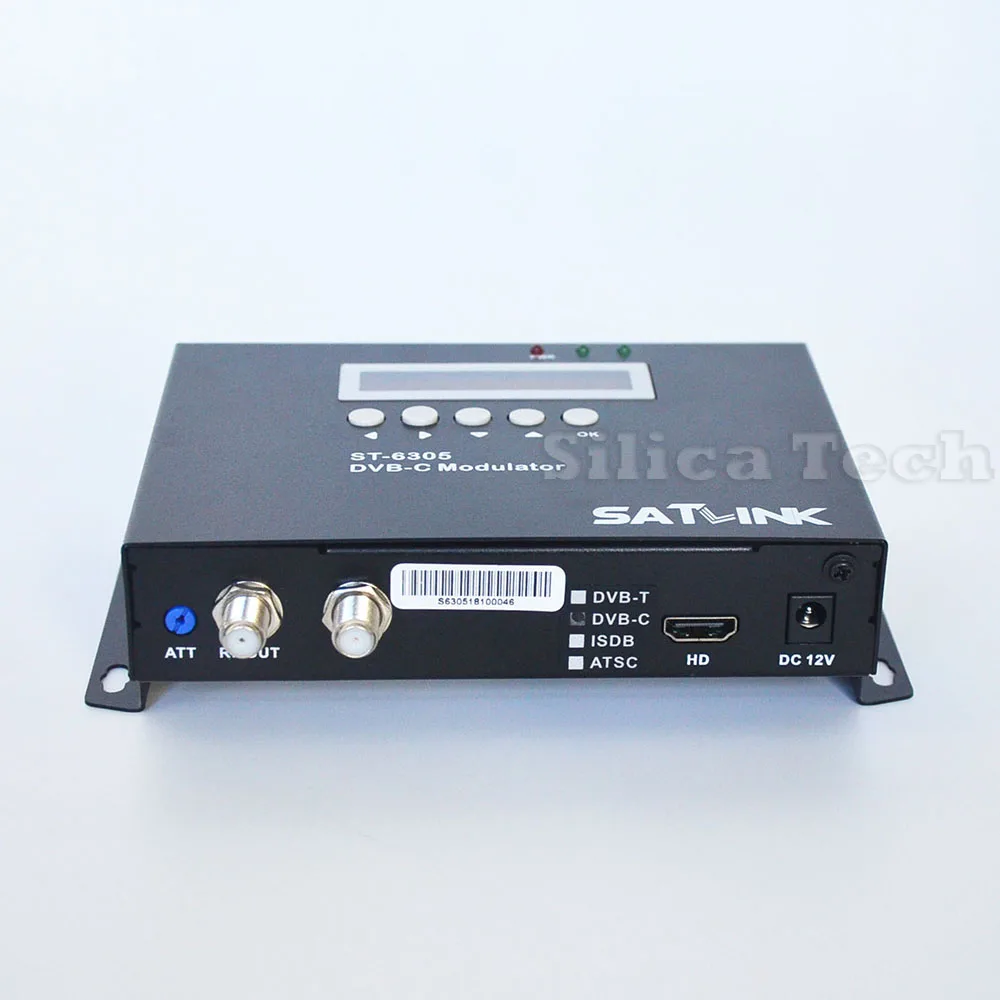 Satlink ST-6305 DVB-C модулятор HDMI 1 Route, DVB-C приемник