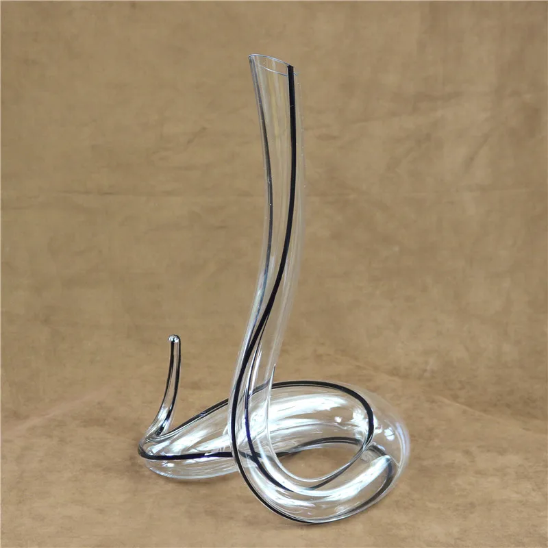 Buy Crystal Glass Black Snake Grape Wine Decanter