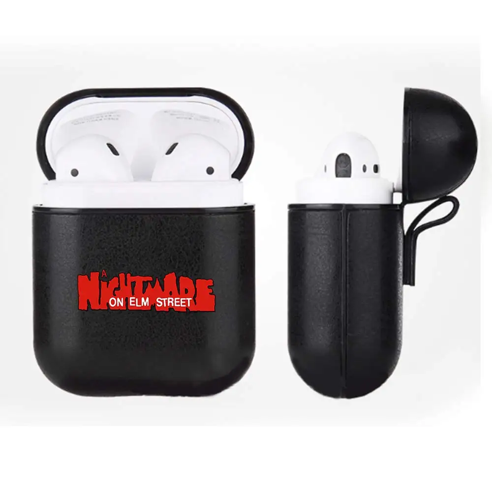 Кошмар на Elm Street Airpods чехол беспроводной Bluetooth коробка для наушников портативная