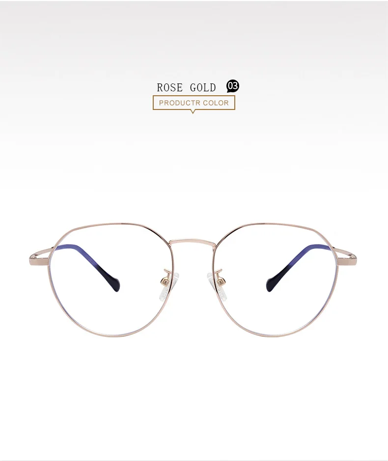 Женские очки против синего цвета, 2 шт. в партии, черные, золотые, серебряные, розовые, RFG1907N