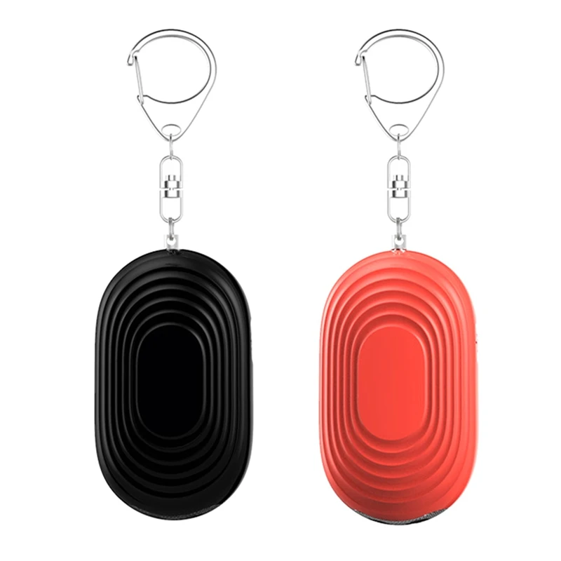 

2019 New Designed Mini LED Light Personal Alarm Keychian for Women Girls Kids Elderly Personal Security Keychain Alarm
