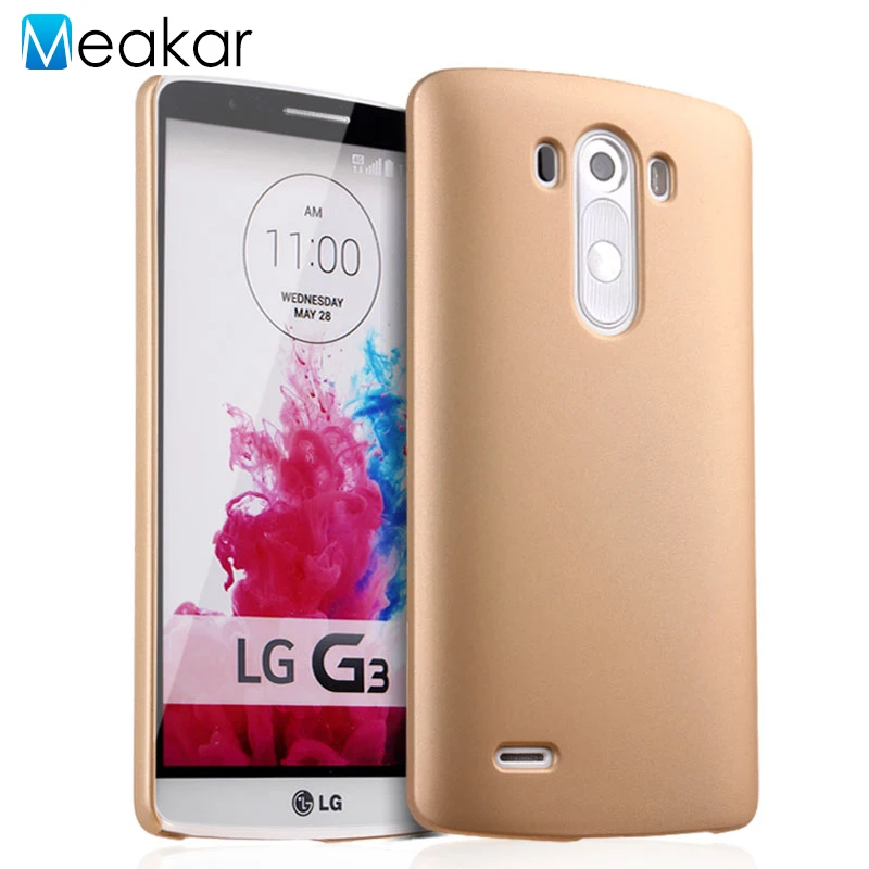 Матовая Пластик Coque 5.5For Lg G3 чехол для Lg G3 D855 D856 D857 D859 телефона чехол-лента на заднюю панель