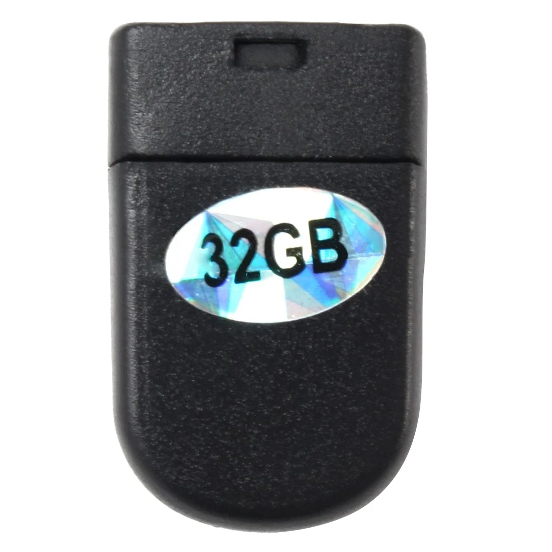 Мини 32 ГБ флеш-диск USB 2,0 памяти брелок дизайн Thumb Stick черный