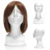 Maniquí de espuma de poliestireno para mujer, cabeza de maniquí modelo peluca, gafas, sombrero, soporte de exhibición con pecho, cabeza de alrededor de 50CM * 31CM ► Foto 1/4