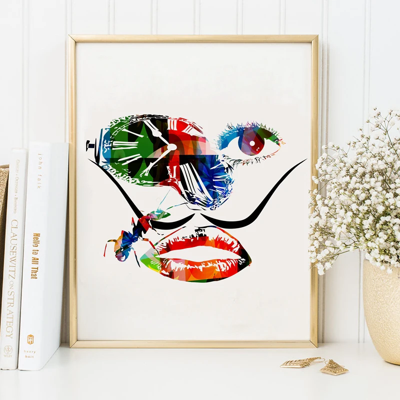 Salvador Dali 7 women Skull 100/% cotton Canvas Wall Art Picture Print