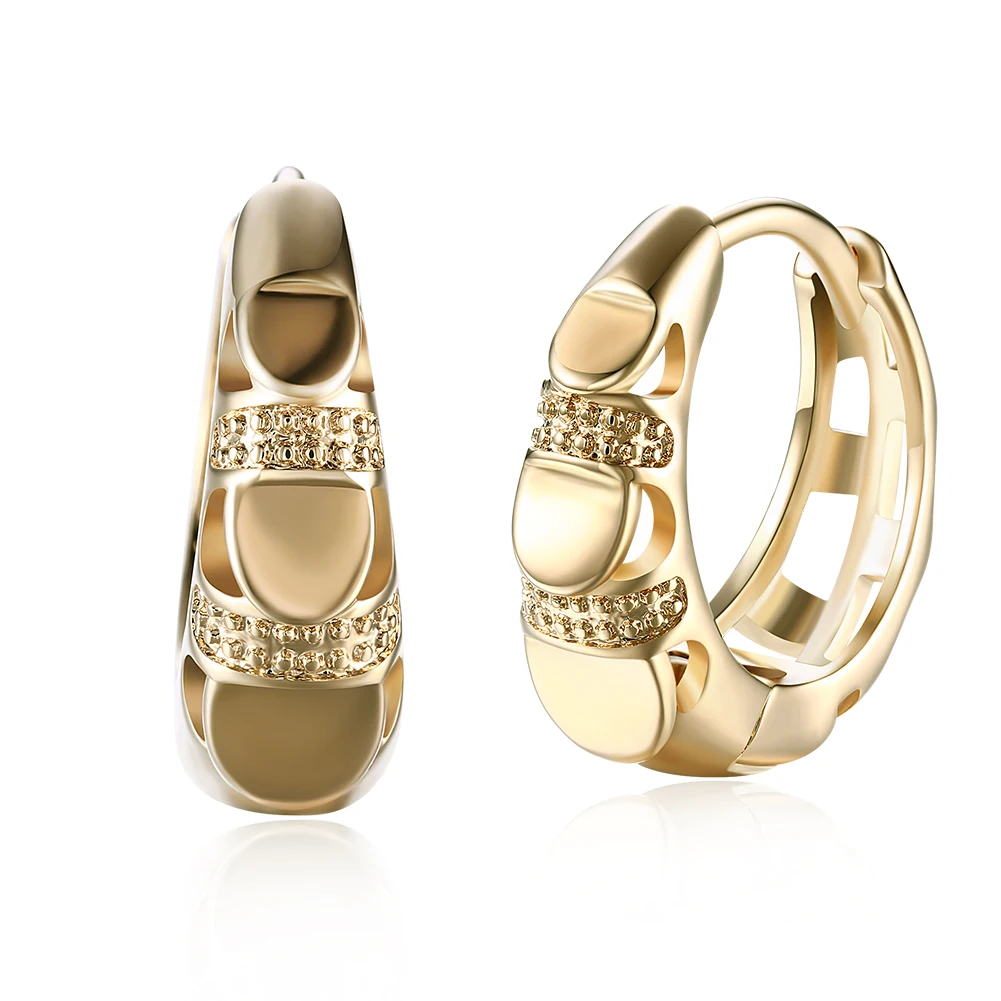 

New Arrival Gold Color Earrings for Women Boucles doreilles Hight Quality Ear Ring Jewelry Popular Jewelry
