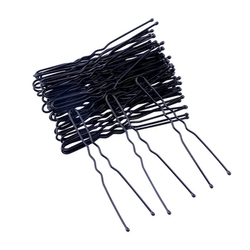 

60pcs U Shape Hair Clips Bobby Pins for Hair Styling Tools Accessories Clip Hairpins Metal Barrettes for Women Girls Bride 6cm