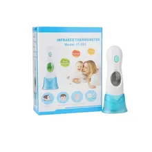 Baby Digital Thermometer LCD Screen Temperature Infrared Measurement Ear Forehead Thermometers For Kids Fever Health Care thermometer digital body temperature fever measurement forehead non contact infrared lcd ir thermometers for baby kids adult