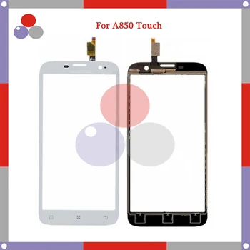 

10pcs/lot High Quality For Lenovo A850 A 850 touch Screen Panel Sensor Digitizer Outer Glass Lens