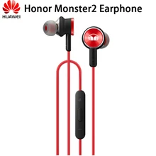 Оригинальные наушники huawei Honor Monster2 AM17 Histen, чистый звук, вязаный провод, HD звук, высокое разрешение, аудио 24 бит, 192 кГц