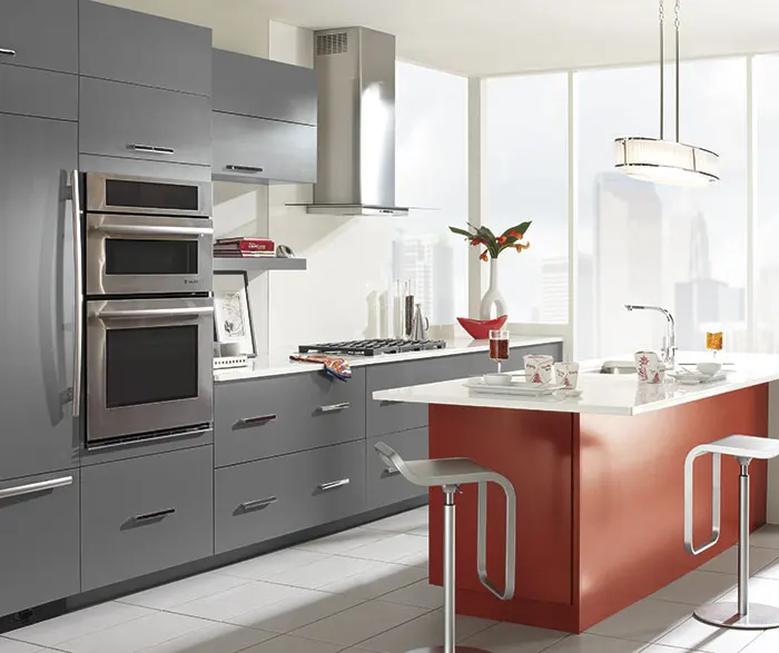 Глянцевый красный цвет кухонный дизайн K019|gloss kitchen|high gloss kitchenkitchen design |