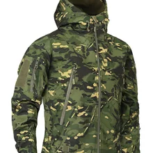 Mege брендовая одежда, осенняя мужская Военная камуфляжная флисовая куртка, армейская тактическая одежда, мужские камуфляжные ветровки