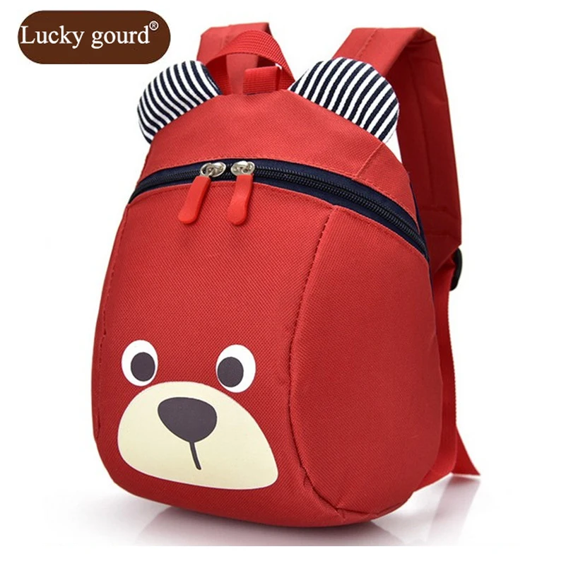 

OURCIAO Baby Backpack For Ages 1-3 Anti-loss Backpack Cartoon Boys and Girls Kindergarten Small Class Backpacks D362