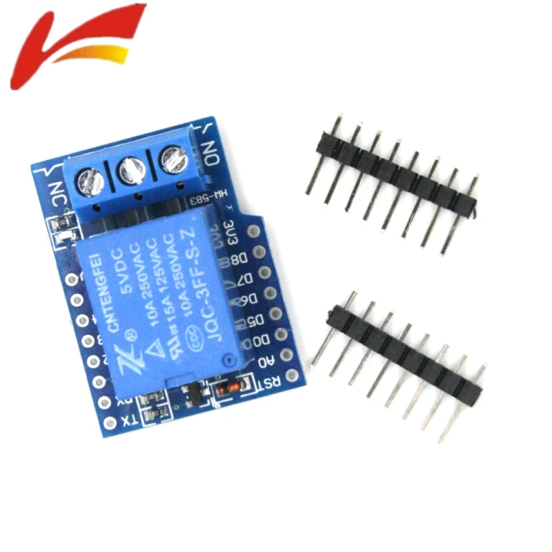 1Set D1 Mini Relay Shield One Channel Wemos D1 Mini Relay Module ...