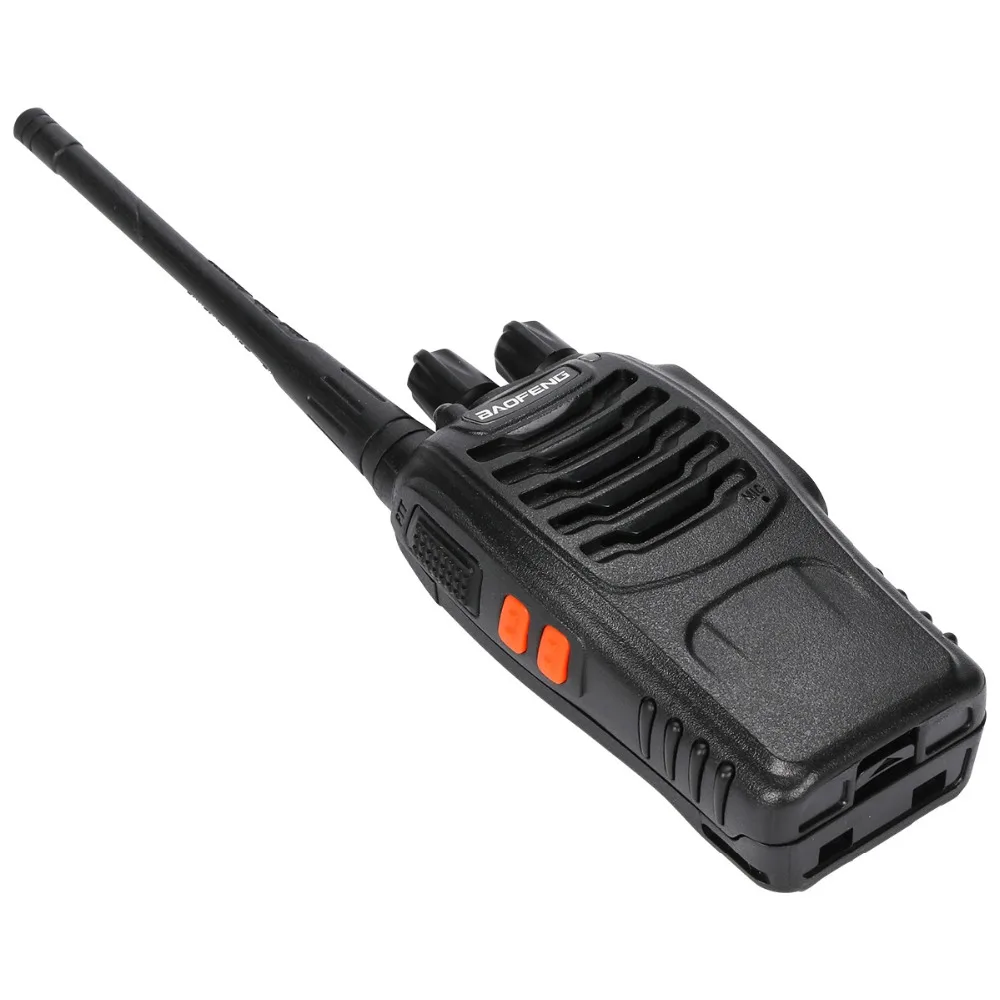 Rádio em Dois Portátil + Fone de Ouvido 400-470mhz de Longo Lote Baofeng Walkie Talkie Sentidos 888s 16ch Uhf Alcance Transceptor 4 Pçs - Bf-888s 10 Rádio em Dois Sentidos Baofeng 888s 16CH