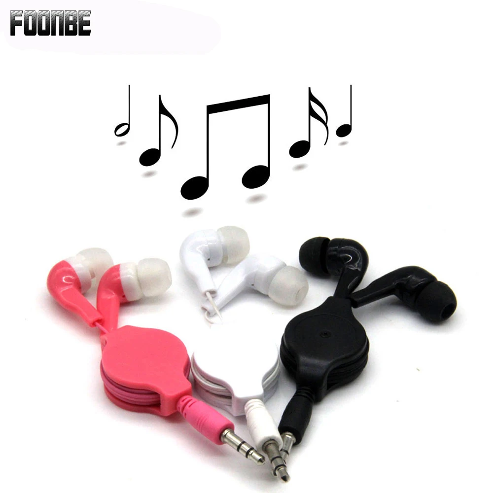 

Telescopic Cartoon Earphone Lovely Children Gift Earphones In-Ear Wired Ear Phones For Mobile Phone MP3/4