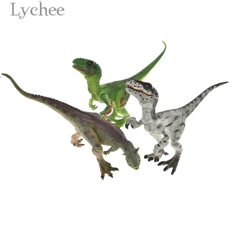 

Lychee Artificial Dinosaur World Model Simulation Plastic Animal Model Figurines Home Decoration Gifts for Kids