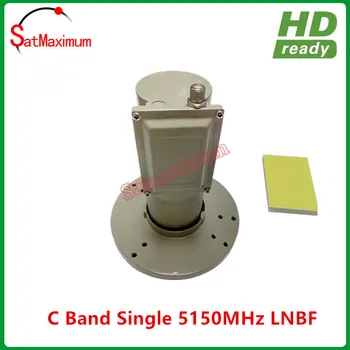 

Digital Ready C band circular polarity single output LNBF with di-electric plate