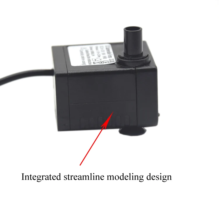 Микро бесщеточные насосы погружной водяной насос гидропоники для аквариума рокерский фонтан Пруд аквариум DC12V 5 Вт ЕС США вилка