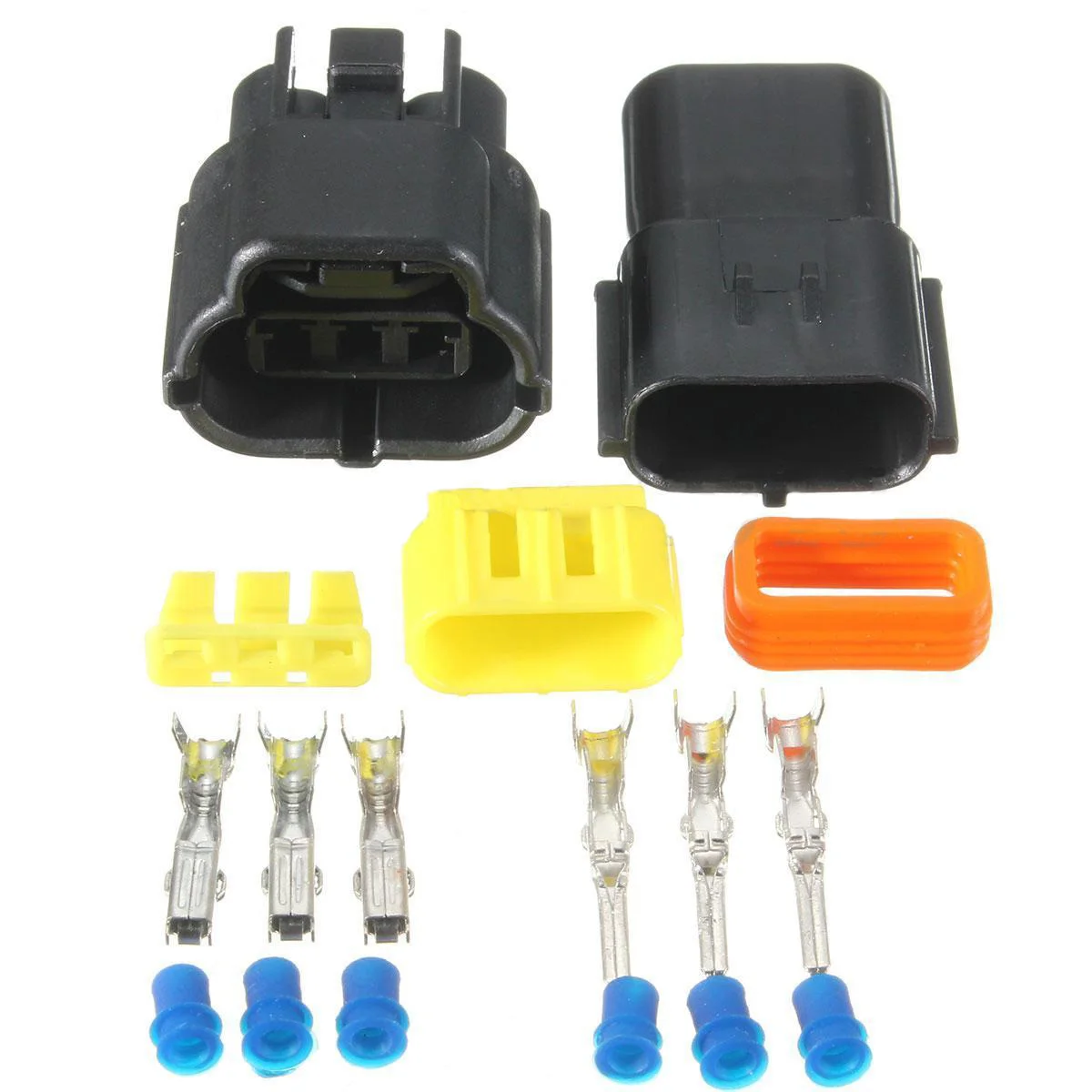 

plastic Waterproof car Connectors Plug 3 Pin