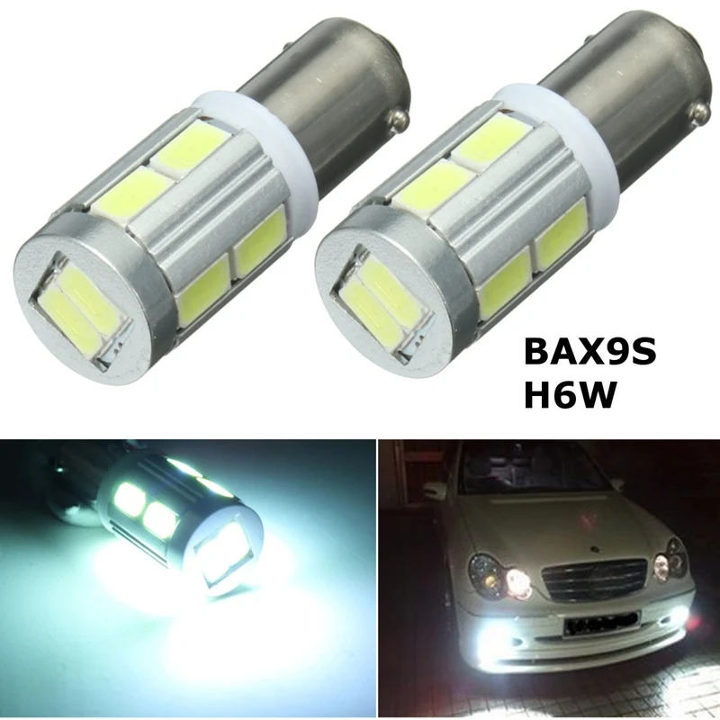 2x Авто BAX9S H6W 10 светодиодный клина стороны хвост свет ламп накаливания, Canbus ОШИБОК для BMW 3 серии F30 F31