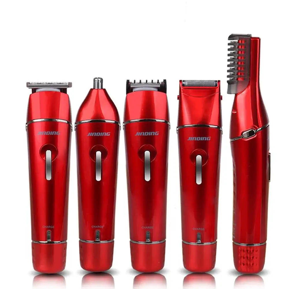 

5-in-1 USB shaver for men rechargeable electric razor body groomer trimer beard shaving machine nose ear trimmer
