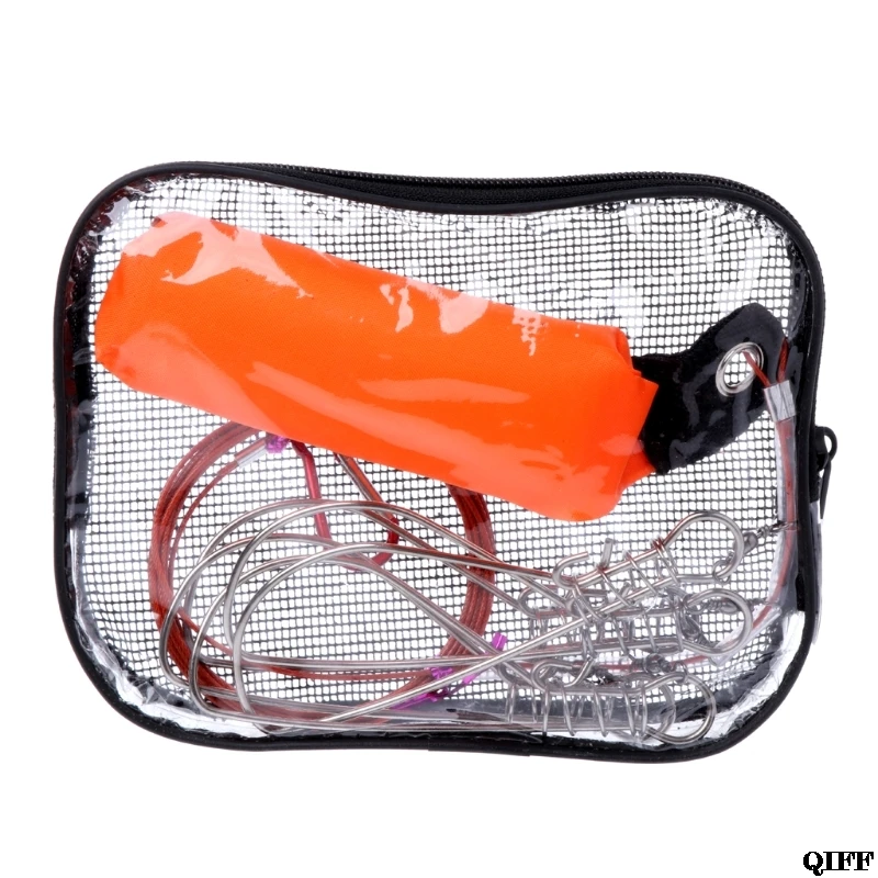 

Drop Ship Portable Stainless Steel Live Fishing Lock Belt Buckle Tackle Bait 5 Snap Tools May29