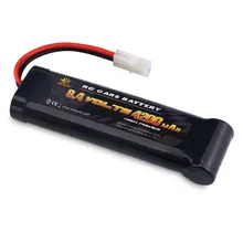 Melasta 8.4V 4200mAh 7-Cell Flat Pack NiMH Battery With Traxxas/Tamiya Discharge Plug For Remote Control Racing Cars RC Toys