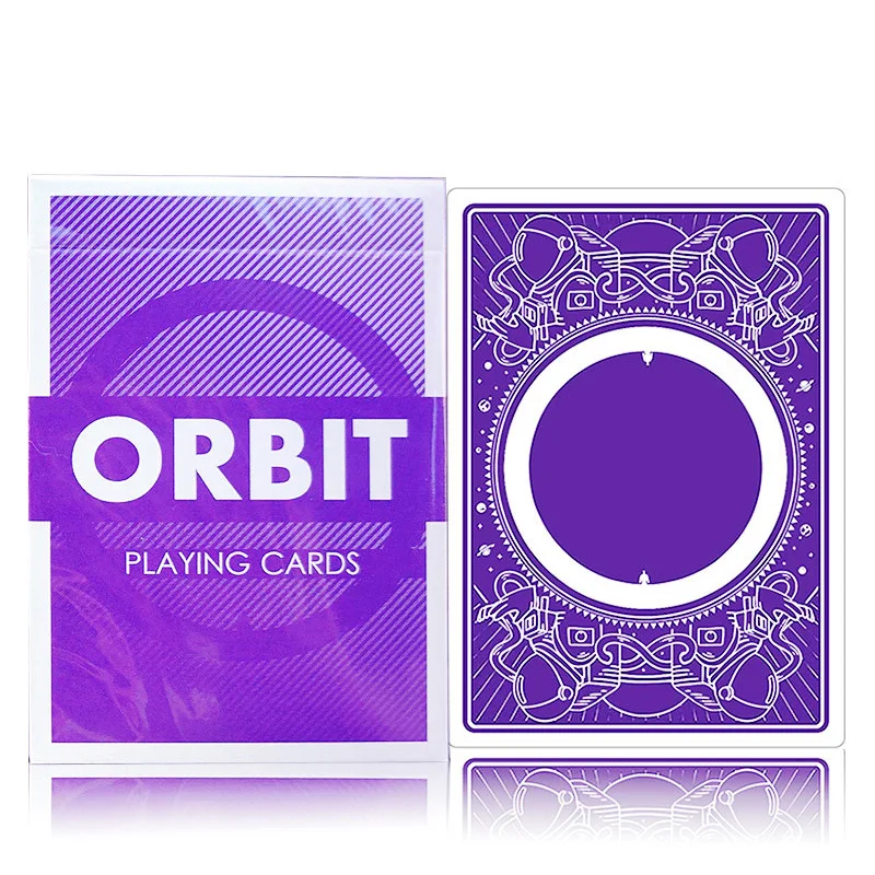 

Purple Orbit Playing Cards New Poker Cards for Magician Collection Card Game