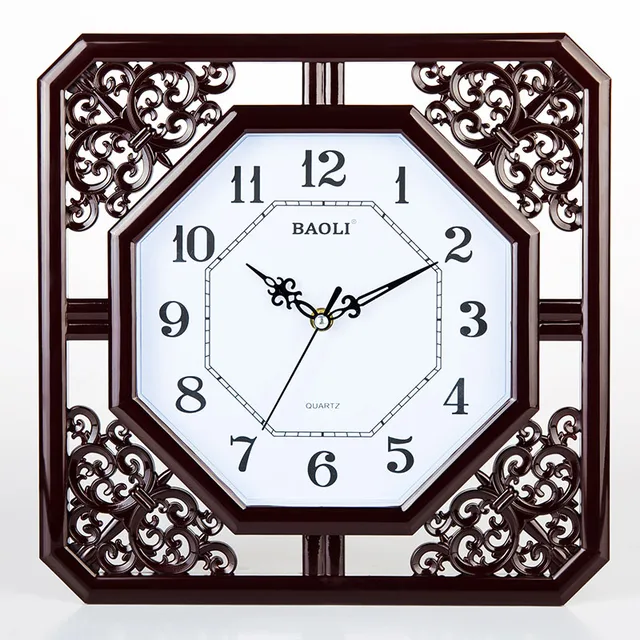 Polaroid 12 chinese style mute wall clock modern quartz clock pocket
