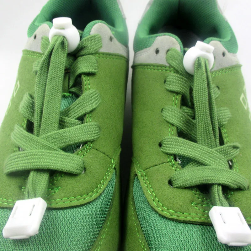 New 3 pairs Fashion no Tie Shoelace Locking Shoe Laces Elastic Shoelace for Shoestrings Running Jogging Triathlon Sports Fitness