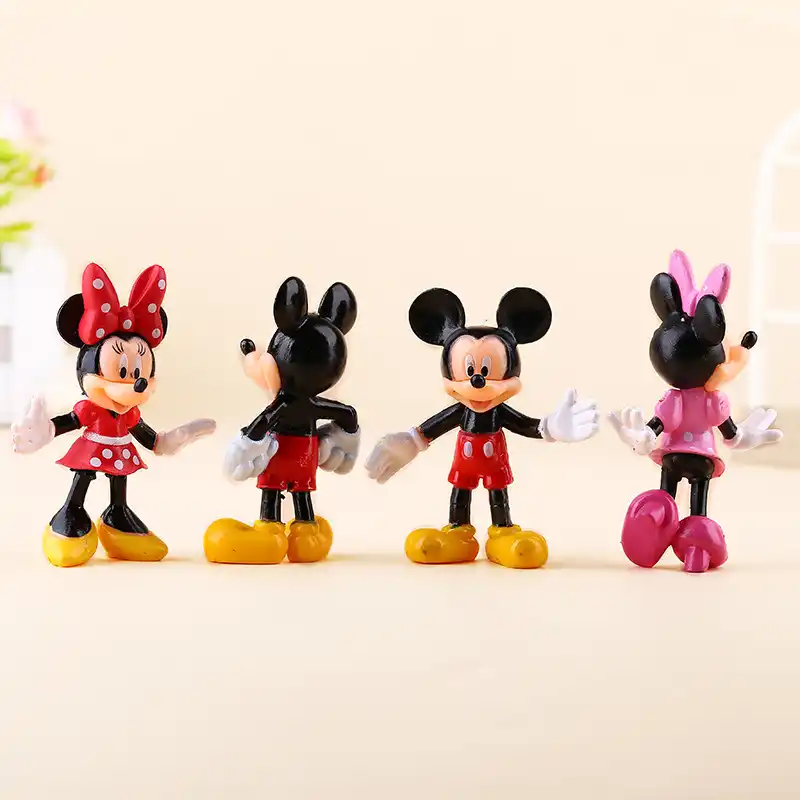 mickey and minnie figures