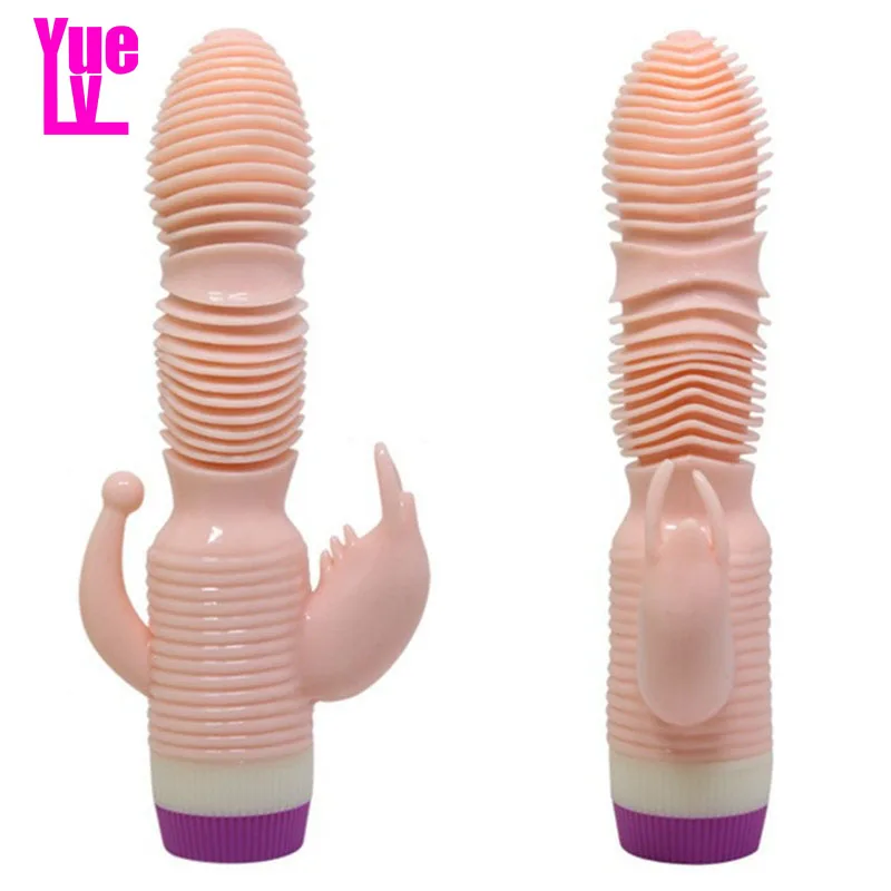 YUELV Multi-speed G-spot Vibrator Clitoral Clit Dual Stimulate Vibrating Massager Female Masturbation Adult Sex Toys For Women | Красота и