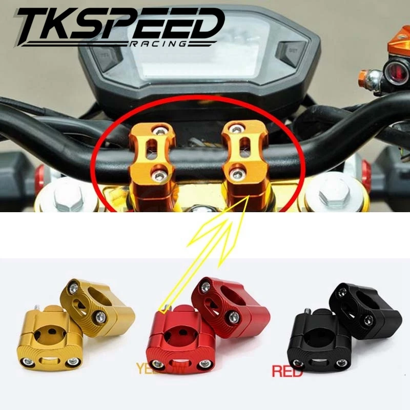 22mm 28mm Off Road Motorcycle Bar Clamps Raiser Handlebar Handle Bar