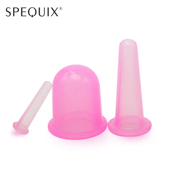 

New Design Massage Cup Set 3 Size Massager Pink Vacuum Therapy Suction Cups Relax Full Body Facial Treatment Healthy