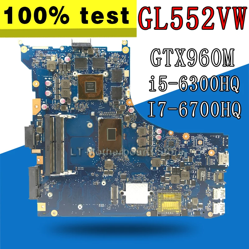 

with GTX960M ROG GL552VW Laptop motherboard for ASUS GL552VW GL552V GL552 GL552VX ZX50V original mainboard motherboard 100% test